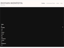 Tablet Screenshot of duvianmontoya.com